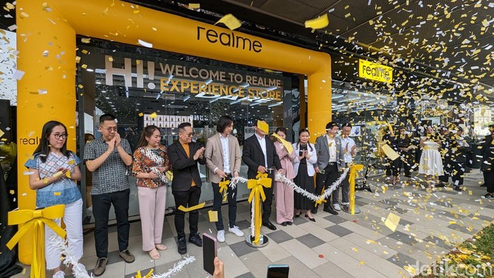 Realme Buka Experience Store Pertama di RI, Terbesar di Asia Tenggara