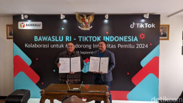 Bawaslu Gaet TikTok untuk Lawan Hoax Jelang Pemilu 2024