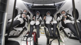 Dragon SpaceX Selamat Tiba di Bumi, Bawa 4 Awak Misi Crew-6