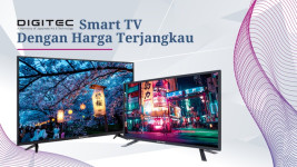 Kembali Gebrak Pasar! DIGITEC Luncurkan Smart TV Harga Terjangkau