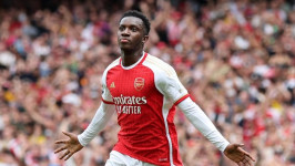 Nketiah Bikin Emosi Warganet Usai Arsenal Main Imbang