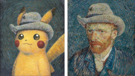 Pokemon Ngajar Seni di Museum Van Gogh, Ada Pikachu dan Eevee