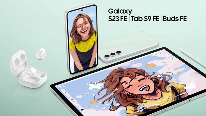 Galaxy S23 FE dan Tab S9 FE Dirilis, Ini Spesifikasi Serta Harga di RI