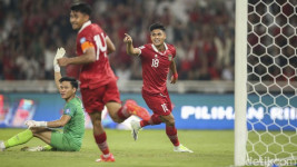 Dimas Drajad Mengerikan, Hattrick Bikin Timnas Pesta Gol Lawan Brunei