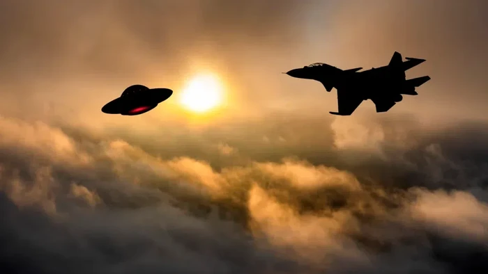 Viral Video Pasukan UFO Dikawal Jet Tempur Israel