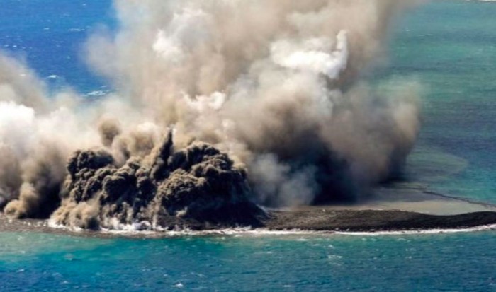 Pulau Baru Muncul di Laut Jepang, Terlihat dari Luar Angkasa