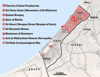 Situs Arkeologi di Gaza Terancam Punah Akibat Gempuran Israel