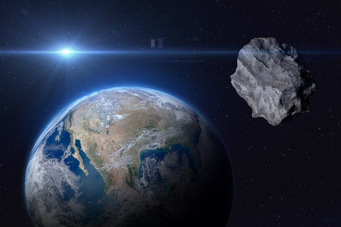 Ilmuwan Simulasi Hantam Asteroid Berbahaya dengan Nuklir