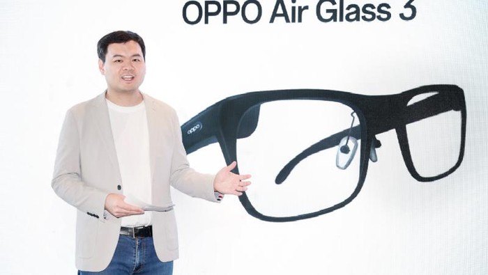 Oppo Air Glass 3 Makin Pintar Dibekali Fitur AI