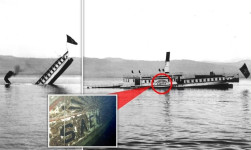 Bangkai Titanic of the Alps Muncul Setelah Tenggelam 90 Tahun