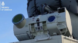 Inggris Pamer Senjata Laser Penghancur Drone