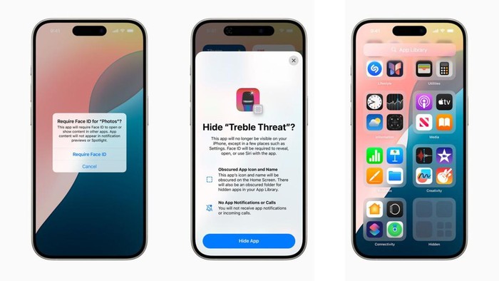 Ada Hidden Folder di iOS 18, Bisa Simpan Rahasia Kamu