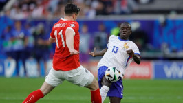 Prancis Susah Payah Kalahkan Austria, N'Golo Kante Masih Menyala