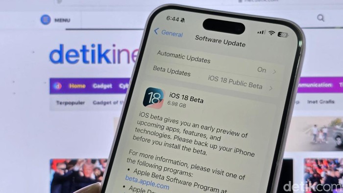 Cara Install dan Download iOS 18, iPadOS 18 & macOS Sequoia Public Beta