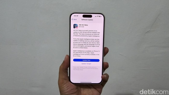 Cara Download iOS 18.1 Public Beta untuk Cicipi Apple Intelligence