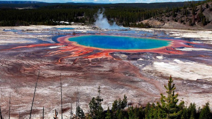 Seram, Pria Jatuh ke Air Panas di Yellowstone Tubuhnya Larut