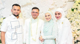 Irish Bella Menikah dengan Haldy Sabri, Netizen: Bahagia Selalu!