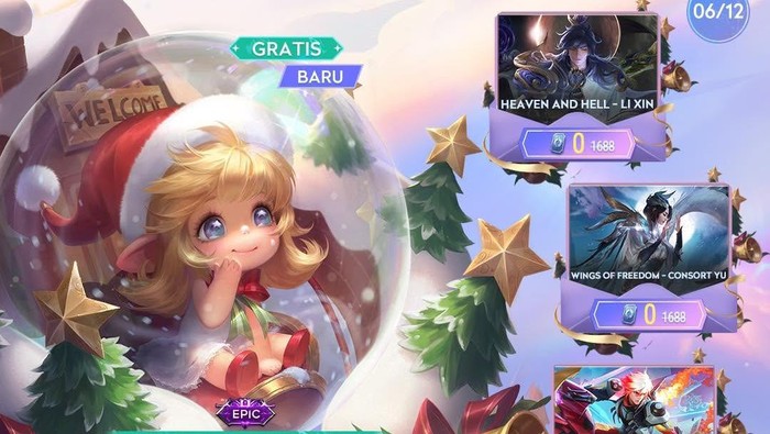 Honor of Kings Bagi-bagi Skin Gratis, Begini Cara Dapatnya