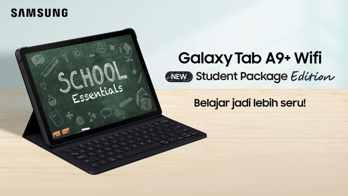 Samsung Galaxy Tab A9+ Student Package Edition Dirilis, Ini Harga dan Spesifikasinya