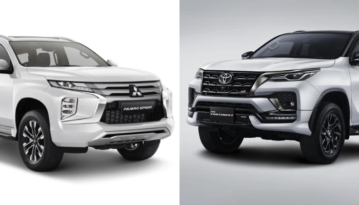 Perbandingan Harga Toyota Fortuner vs Mitsubishi Pajero Sport 2025