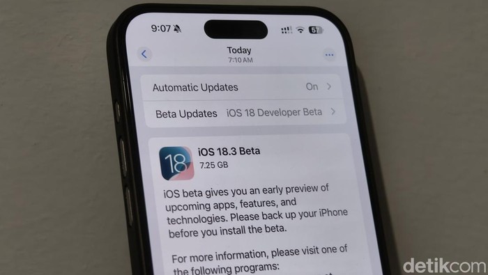 IOS 18.3: Cara Download, Fitur dan Daftar iPhone yang Mendapatkan