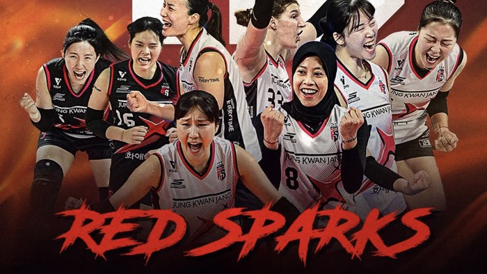 Netizen Sumringah Megawati MVP Hingga Bikin Red Sparks Menang 13 Beruntun