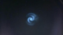 Penampakan Spiral Biru di Langit Eropa Bikin Geger, Dikira UFO