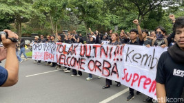 #TolakRevisiUUTNI dan #IndonesiaGelap Bergema Keras di Medsos