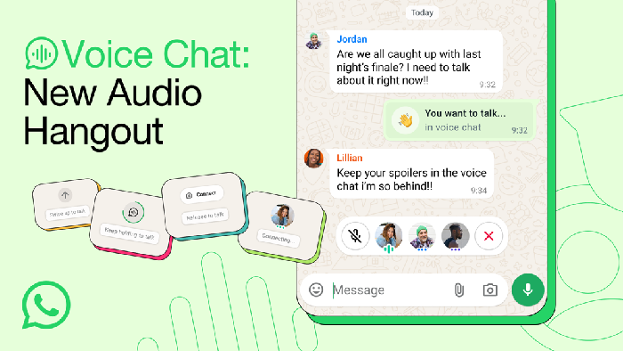 WhatsApp Perluas Fitur Voice Chat, Kini Bisa Dipakai di Semua Grup