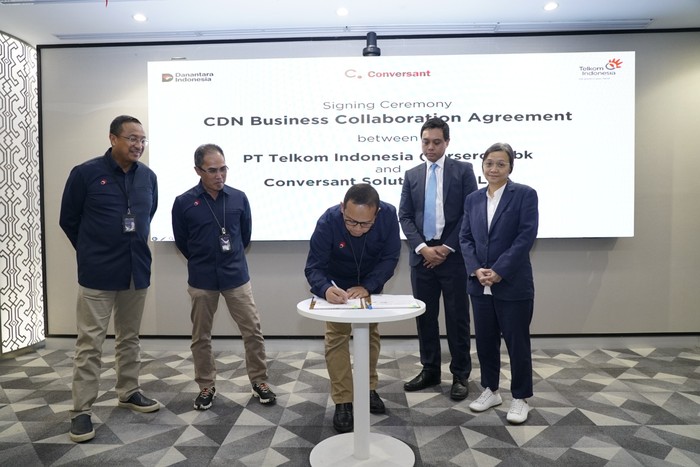 Telkom-Conversant Hadirkan Layanan Distribusi Konten Digital Cepat & Aman