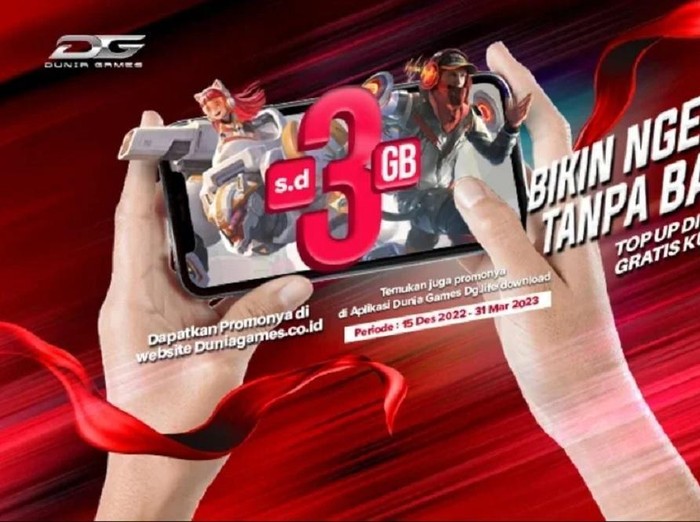 Top Up di Dunia Games Bisa Dapat Cashback hingga Merchandise Eksklusif!