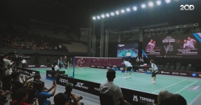 OPPO Reno14 Series Abadikan Momen Fun Match Legenda Bulutangkis RI
