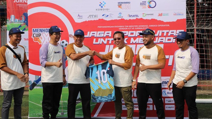 Hari Bhakti Postel Ke-80, IndoTelko Gelar Turnamen Mini Soccer Menkomdigi CUP 2025