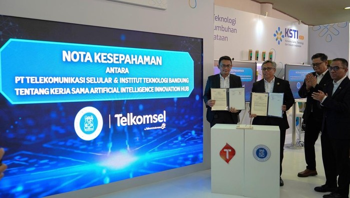 Telkomsel dan ITB Sepakat Bangun AI Innovation Hub di Bandung