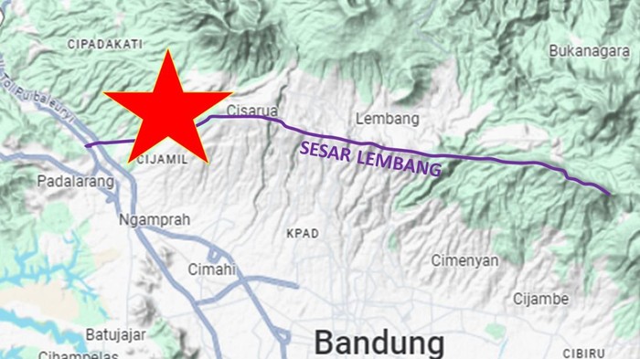 Sesar Lembang Aktif, Warga Bandung Perlu Waspada Potensi Gempa Besar